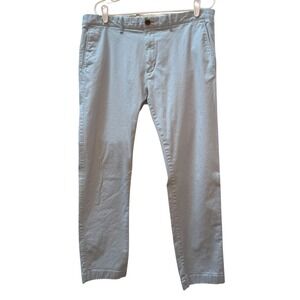 J Crew Flex Slim Fit Chino Pants Light Blue Mens W36
